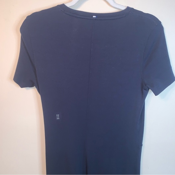 Kit And Ace Navy Tie Brushed Dress - Picture 5 of 10